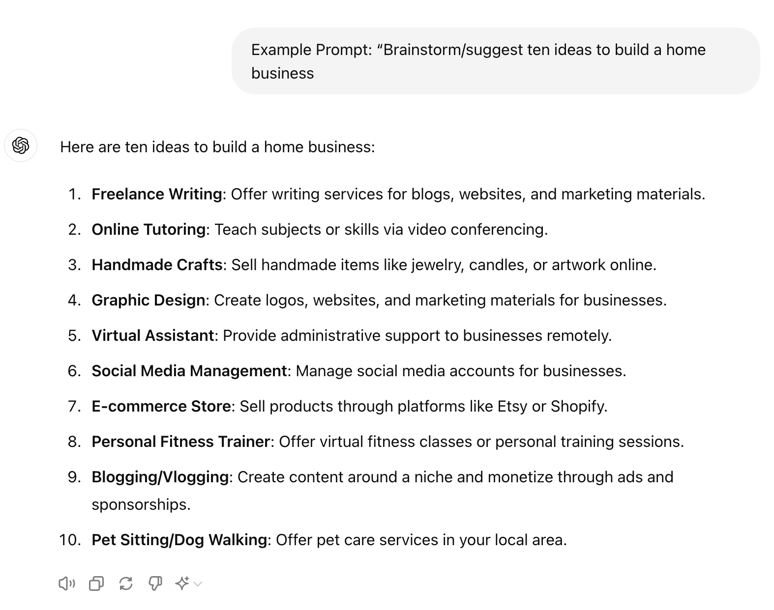 Brainstorm for Fresh Ideas | chatgpt effectively